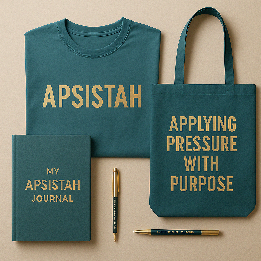 APSistah Essentials Bundle – T-Shirt, Journal & Tote