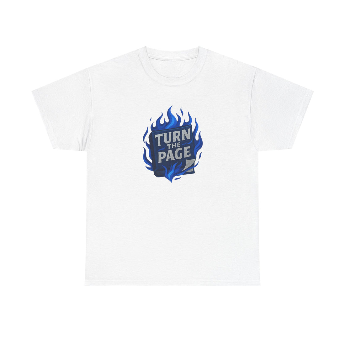 Turn The Page Flame Tee (Unisex)