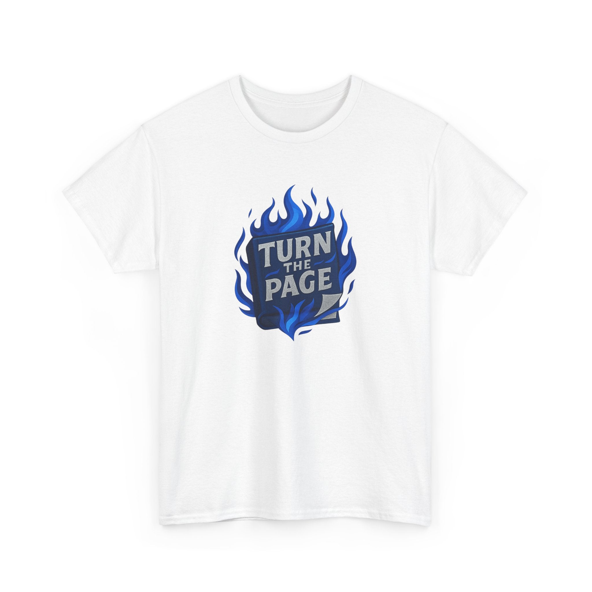 Turn The Page Flame Tee (Unisex)